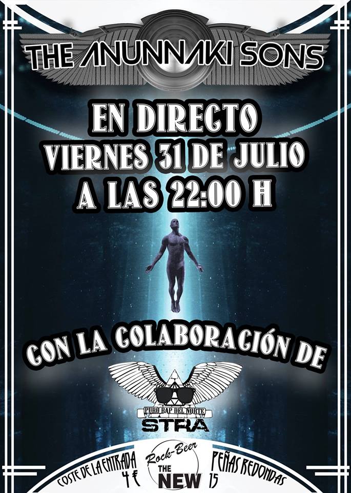 Concierto de Annunaki Sons y Stra en el Rock Beer the New en Santander
