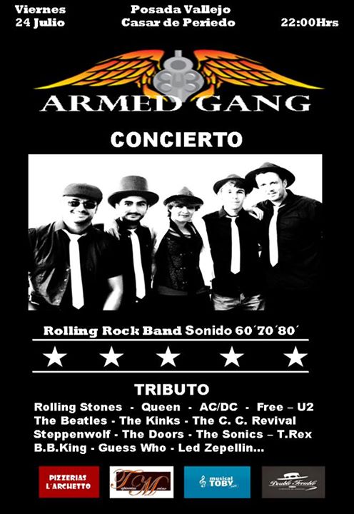 Concierto de Armed Gang en La Posada Vallejo en Casar de Periedo