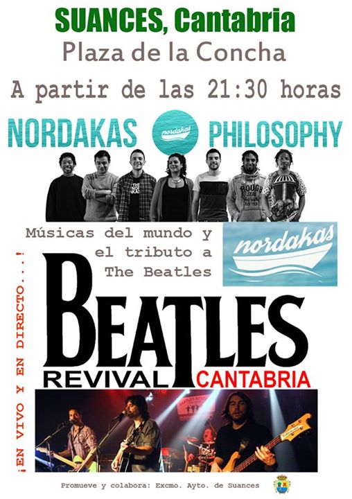 Concierto de Beatles Revival y Nordakas en Suances