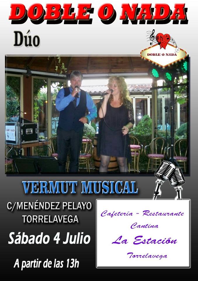 Concierto de Doble o Nada en el Restaurante La Estación de Torrelavega