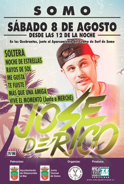 Concierto de José Rico en Somo