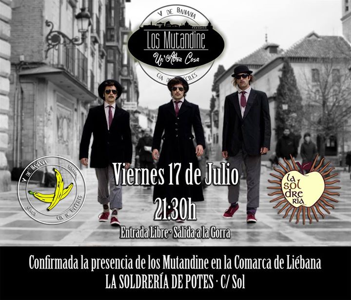 Concierto de Los Mutandine en La Soldreria de Potes