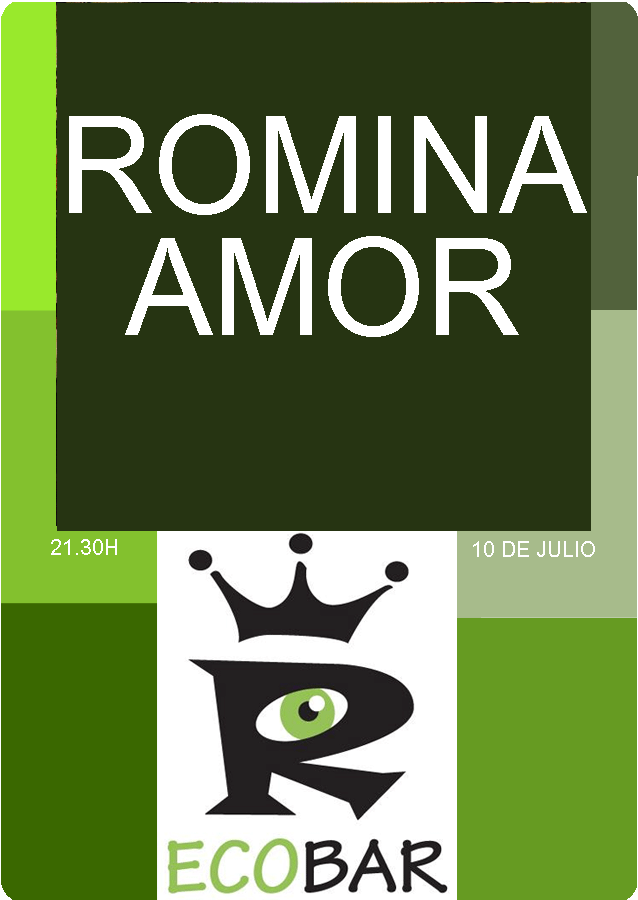 Concierto de Romina Amor en el Ecobar El Reino en Cabezón de la Sal