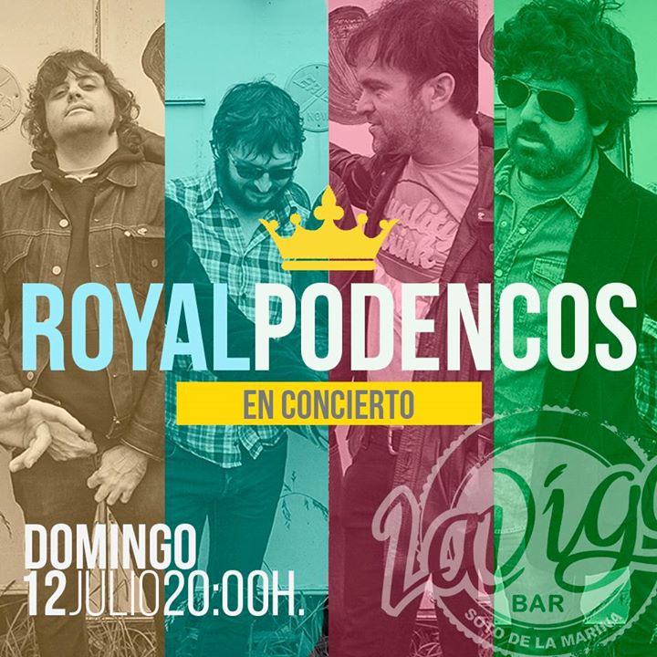 Concierto de Royal Podencos en La Viga en Soto de la Marina