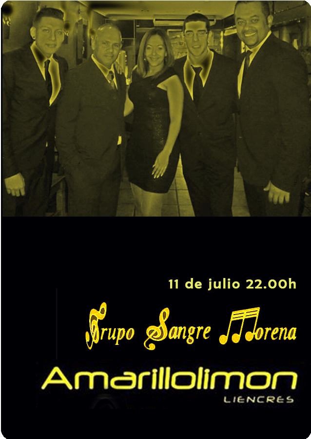 Concierto de Sangre Morena en el Amarillolimon de Liencres