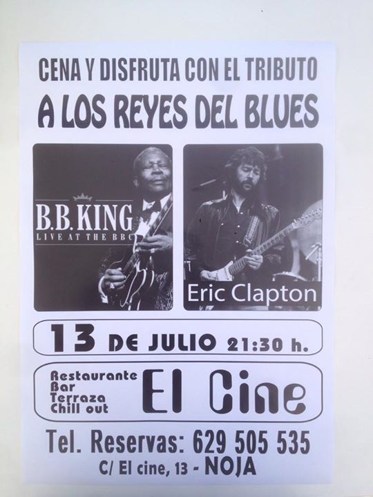 Concierto tributo a los reyes del blues en El Cine de Noja
