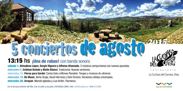 Conciertos para amenizar las «rabas» los miércoles en Olea
