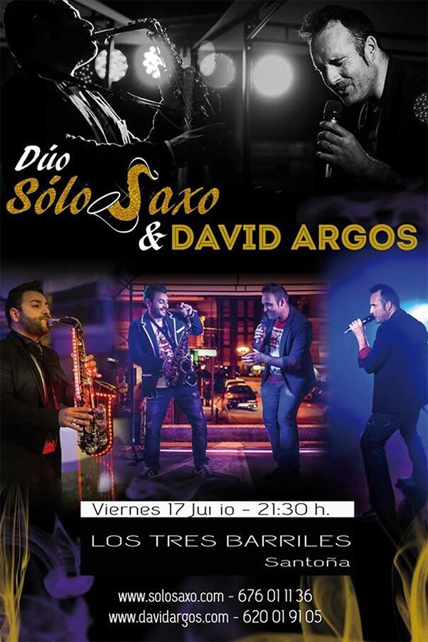 Dúo Sólosaxo y David Argos en Santoña