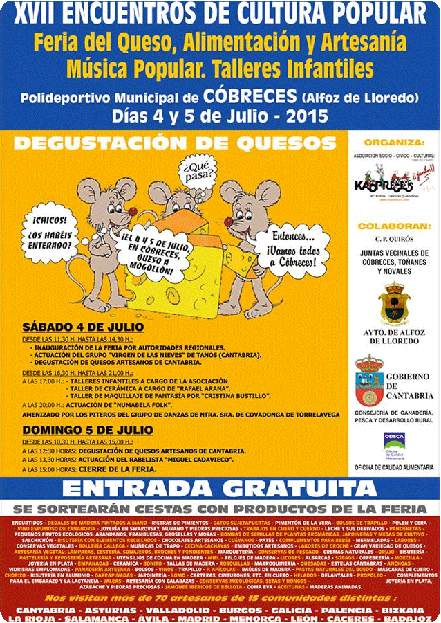 Encuentros de cultura popular en Cóbreces