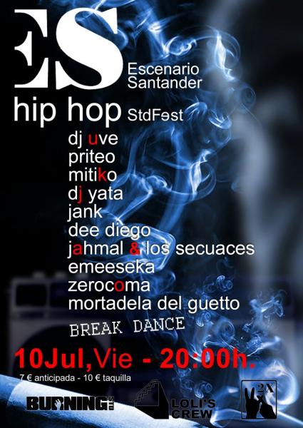 Escenario Santander Hip Hop STD Fest