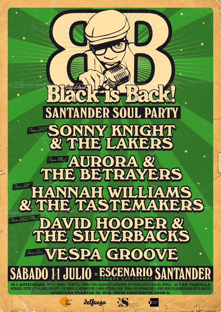 Festival Black is Back en Escenario Santander