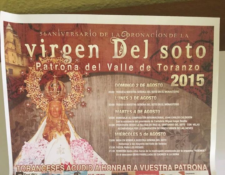 Fiesta aniversario de la Virgen del Soto