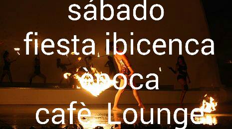Fiesta ibicenca en el Epoca Café Lounge de Limpias