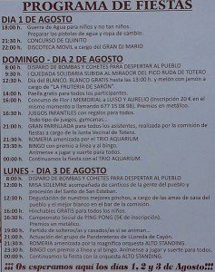 Fiestas de San Esteban 2015 en Totero de Cayón
