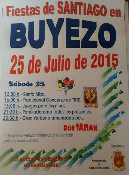 Fiestas de Santiago en Buyezo