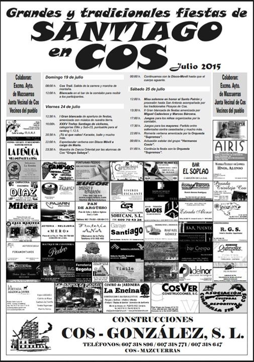 Fiestas de Santiago en Cos