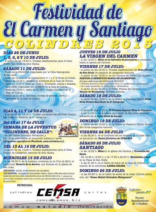 Fiestas en Colindres