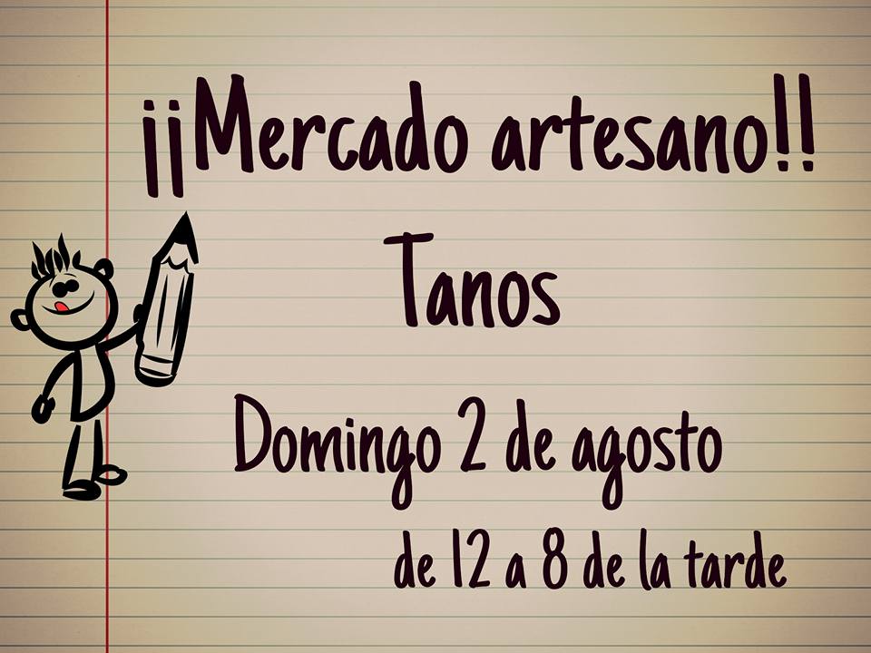 Mercado de artesanos en Tanos
