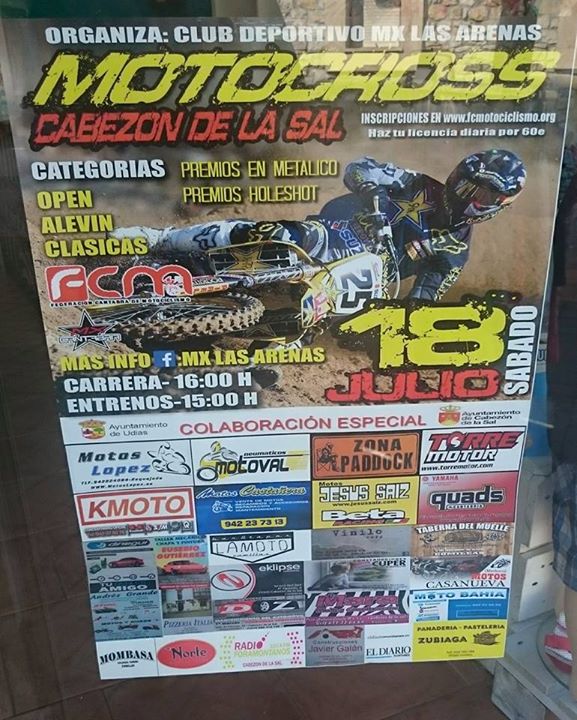 Motocross en Cabezón de la Sal