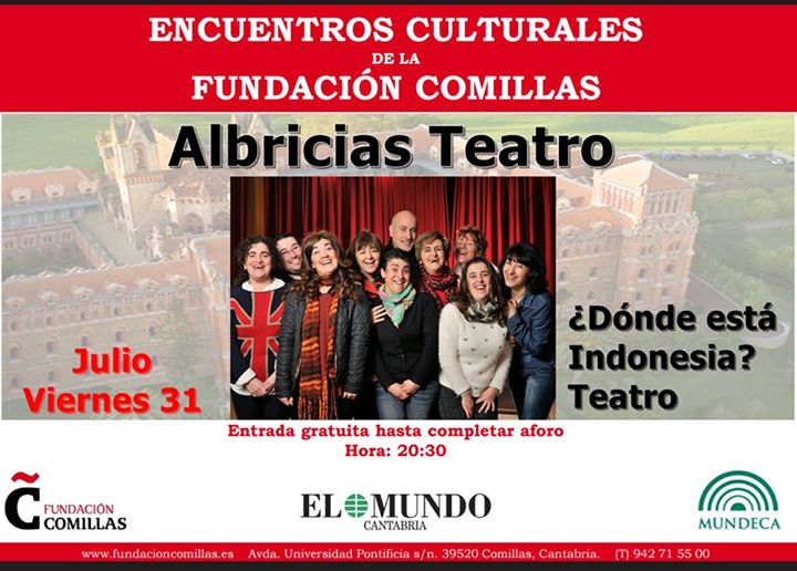 Teatro ¿Donde está Indonesia? en Comillas