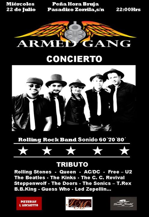 Concierto de armed gang en La Hora Bruja en Santander