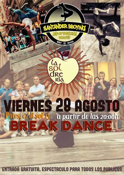 Break Dance en La Soldrería de Potes