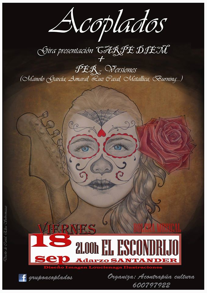 Concierto de Acoplados en el Escondrijo de Adarzo