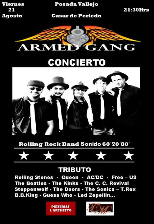 Concierto de Armed Gang en Casar de Periedo
