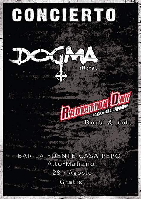 Concierto de Dogma y Radiation day en Maliaño
