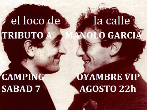 Concierto de El loco de la Calle en Oyambre