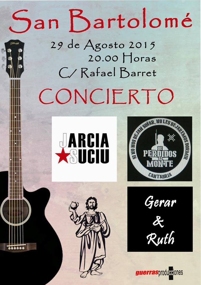 Concierto de Gerar y Ruth, Jarcia Suciu y De Perdidos al Monte en Torrelavega