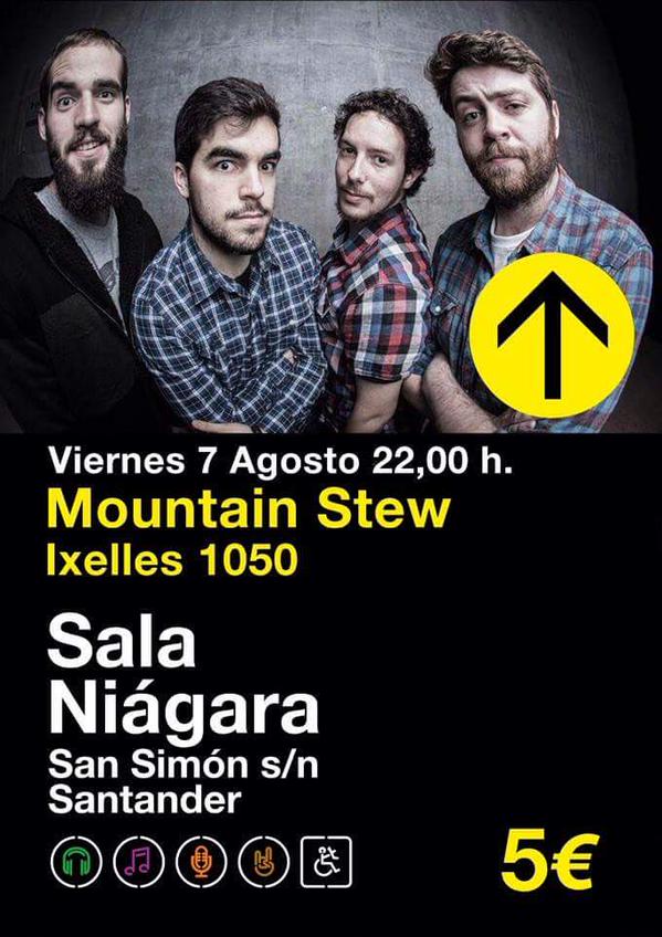 Concierto de Mountain Stew en el Niágara de Santander