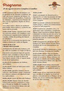 Dia del indiano  en Comillas