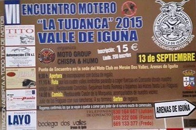 Encuentro motero La Tudanca en Arenas de Iguña