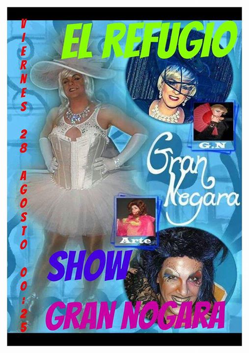 Espectáculo de La Gran Nogara en El Refugio de Tanos