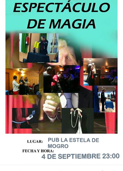 Espectáculo de Magia en La Estela de Mogro