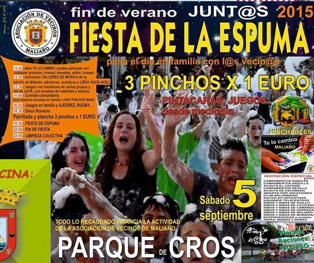 Fiesta fin de verano en Maliaño