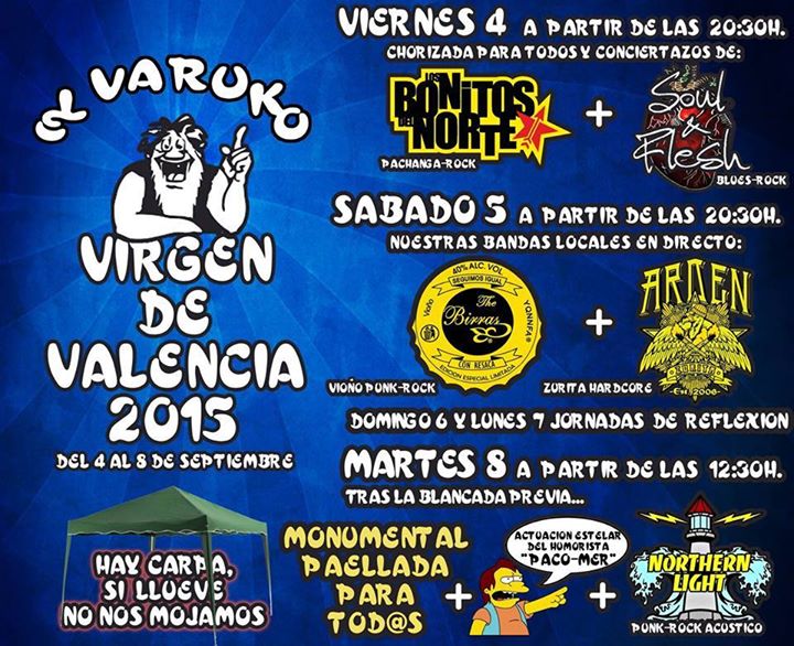 Fiesta y conciertos en el Varuko de Vioño
