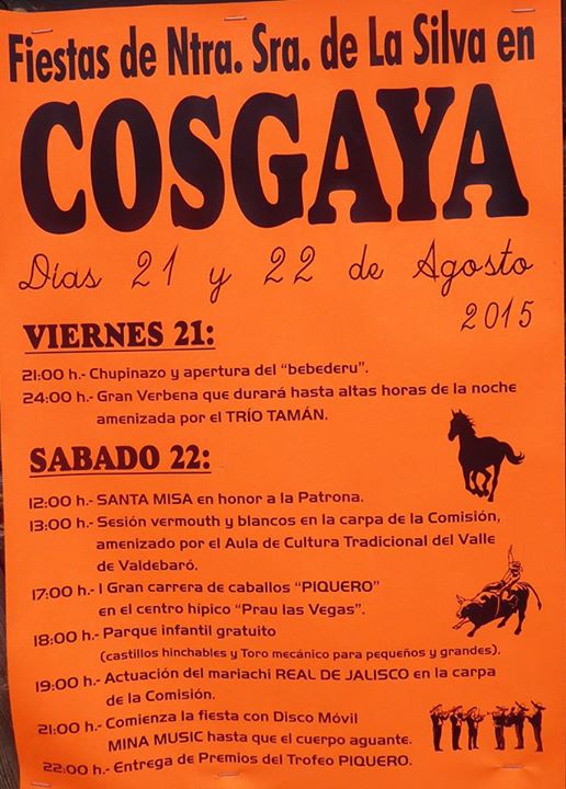 Fiestas en Cosgaya