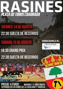 Fiestas de La Edilla 2015 en Rasines toros