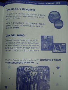 Fiestas de San Lorenzo en Parbayón