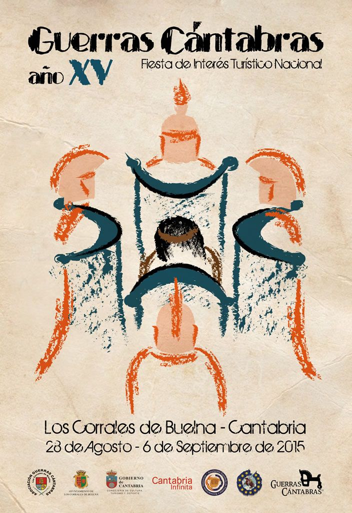 Guerras Cántabras 2015 en Los Corrales de Buelna