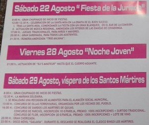 Programa fiestas quijas 2015