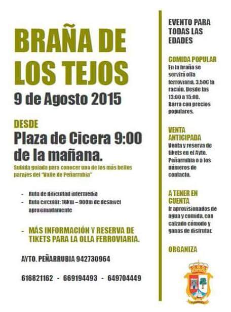 Ruta La Braña de los Tejos en Cicera