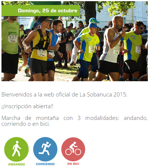 Carrera La Sobanuca 2015 en Soba
