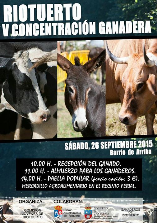 Concentración ganadera en Riotuerto