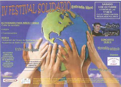 Concierto Mercadillo y festival Solidario en Requejada