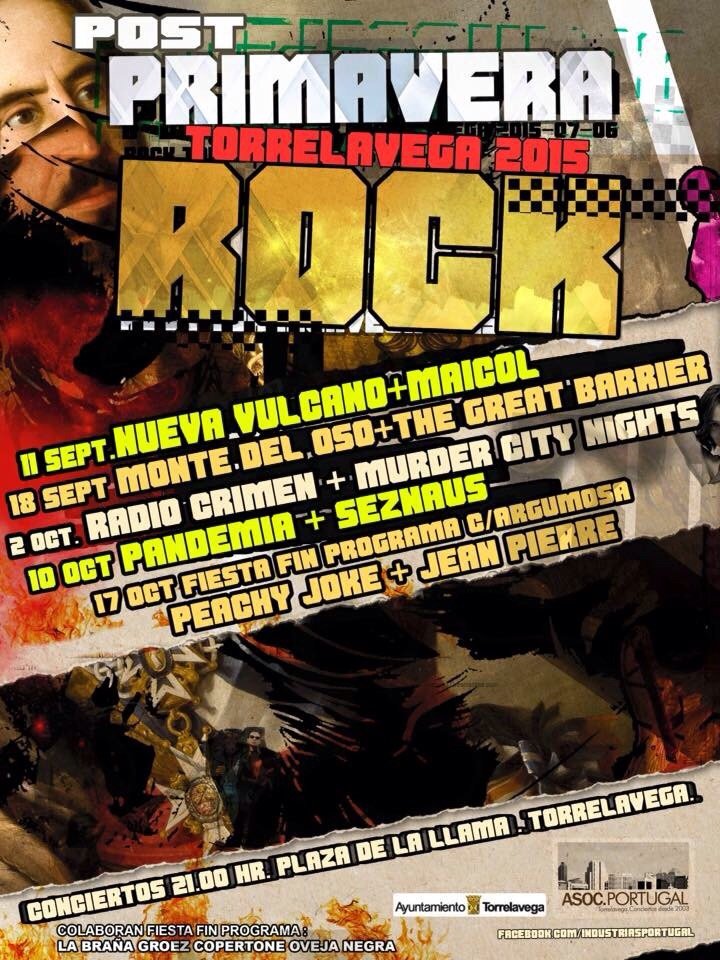 Concierto Post Primavera Rock en Torrelavega