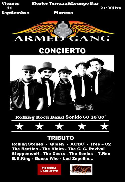 Concierto de Armed Gang en Mortera