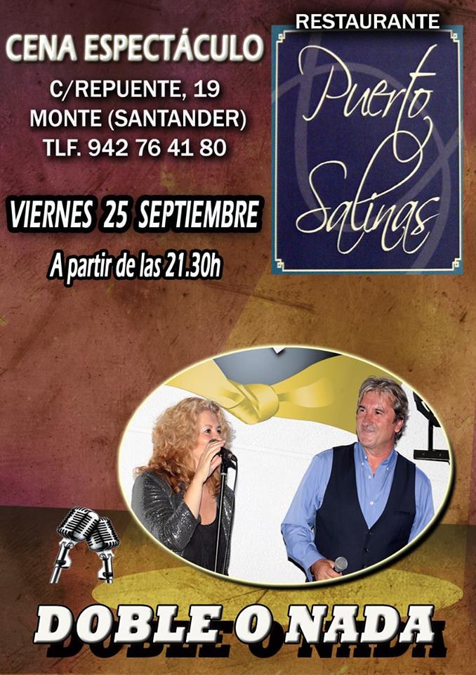 Concierto de Doble o nada en el Puerto Salinas de Monte